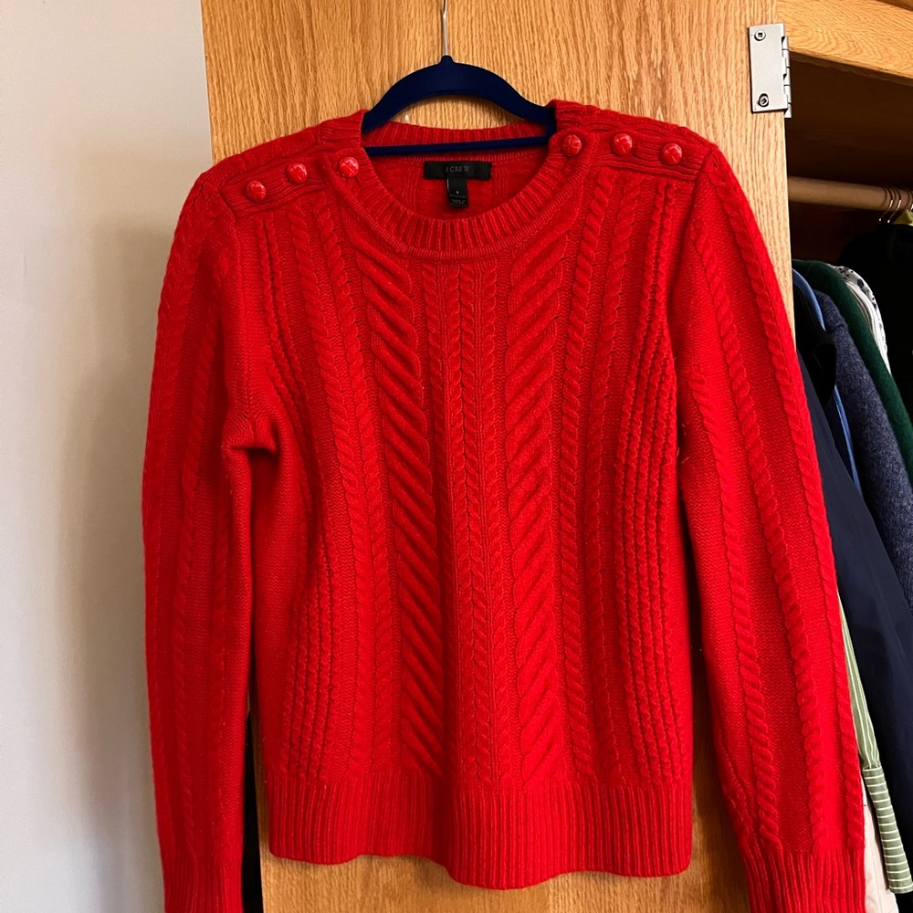 JCrew 100% wool sweater